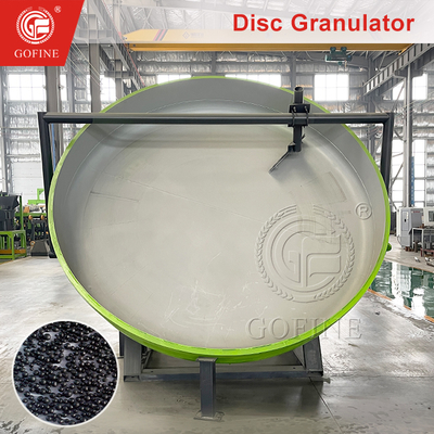 Granulador de Disco de Mistura Úmida para Fertilizantes Orgânicos com Capacidade de 1-5T/H