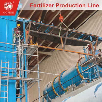 Linha de produção de granulador de fertilizantes NPK