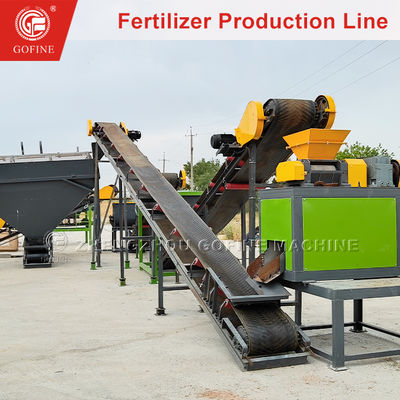 Máquina de granulação de pó de minério Equipamento de processamento de fertilizantes orgânicos para plantas de fertilizantes