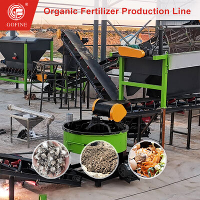 High Production Efficiency Potassium Humate Processing Line Organic Fertilizer Making Machine