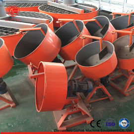 Máquina do granulador do disco da cor vermelha para fábricas de tratamento do adubo orgânico