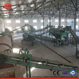 Planta de produção composta 1-2T/H do adubo orgânico