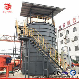 Capacidade total 105m2 da produção do adubo do adubo do desperdício do estrume da galinha