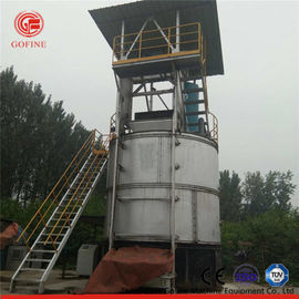 Fermentador aeróbio do adubo simples da operação para a fezes dos suínos do estrume da galinha