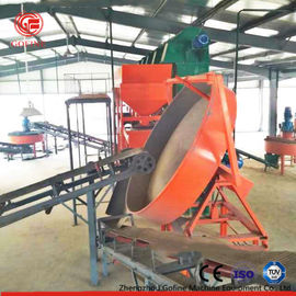 Linha de produção compacta do adubo do composto de NPK, máquina do granulador do disco