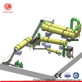 Linha de produção do adubo orgânico de indústrias de cultivo com certificação do CE do ISO 9001/