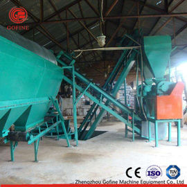 Linha de produção do adubo orgânico/máquina verdes da pelota do adubo rolo do dobro
