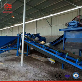 Linha de produção do adubo do composto da imprensa do rolo com certificação do ISO 9001/CE