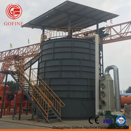 Máquina do adubo do adubo do estrume do porco da exploração agrícola com coleta e reciclagem