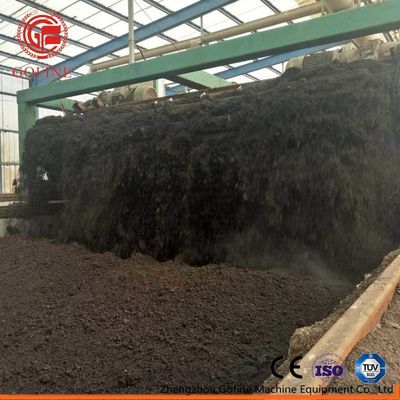 Máquina hidráulica do adubo do adubo da fermentação Q235 da lama