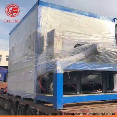 Estrume aeróbio da galinha da fermentação que faz a máquina