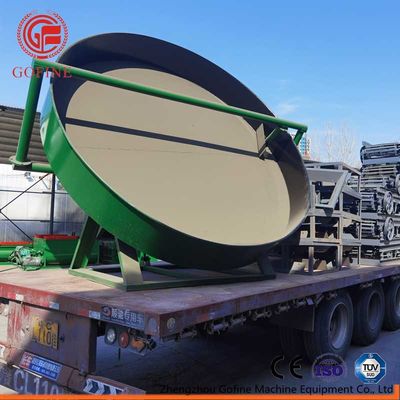 linha de produção do adubo orgânico do disco de 1000kg/H Q235