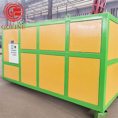 Tanque de fermentação horizontal da máquina 39kw do fermentador do estrume dos rebanhos animais dos SS